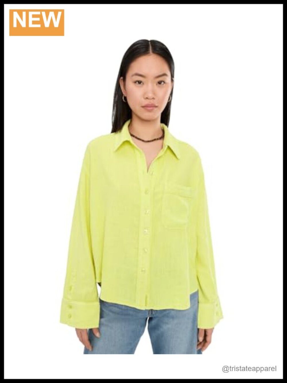 Linen Lightweight Boxy Short Sleeve Blouse Button Front